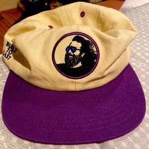 Jerry Garcia purple brim SnapBack